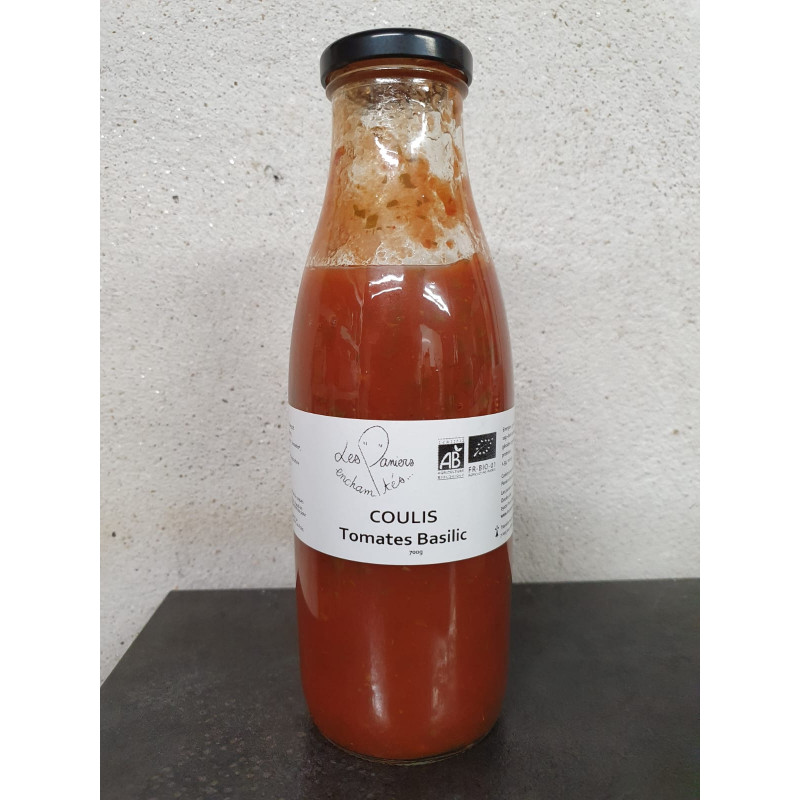 Coulis de tomate basilic (700g)