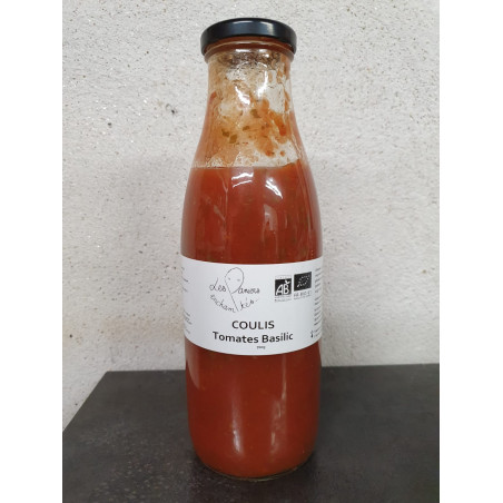 Coulis de tomate basilic (700g)