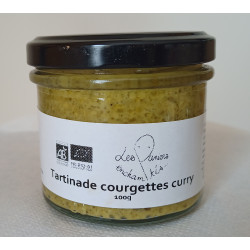 Tartinade courgette curry...